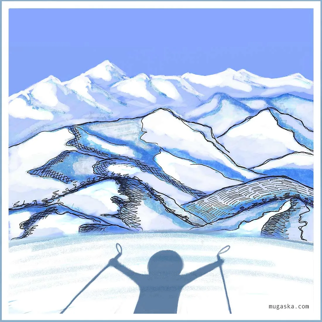 view from the mountain_frame
