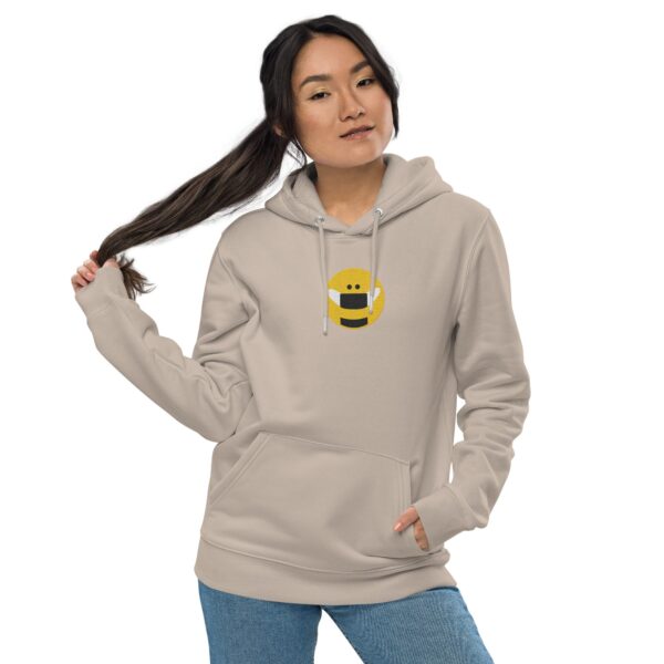 Bee Aware-eco hoodie unisex (embroidery) - Image 2